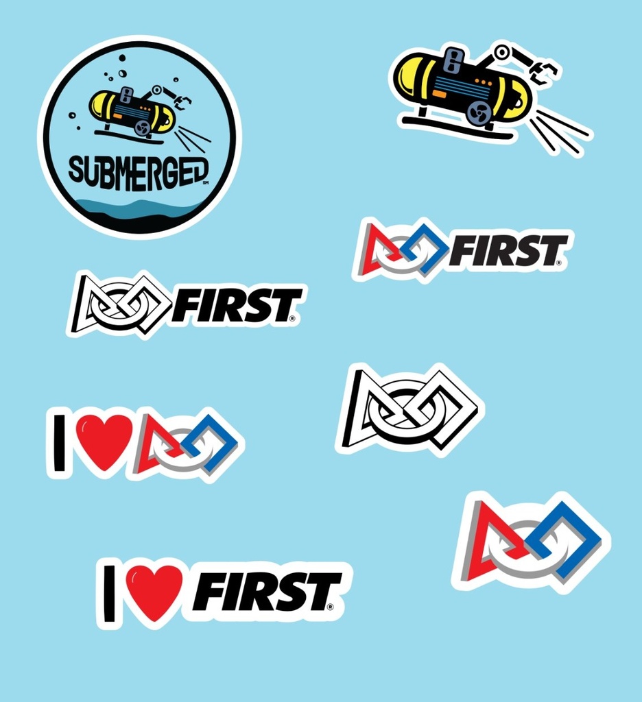 Pullover (First Lego League 2025) Stickers2